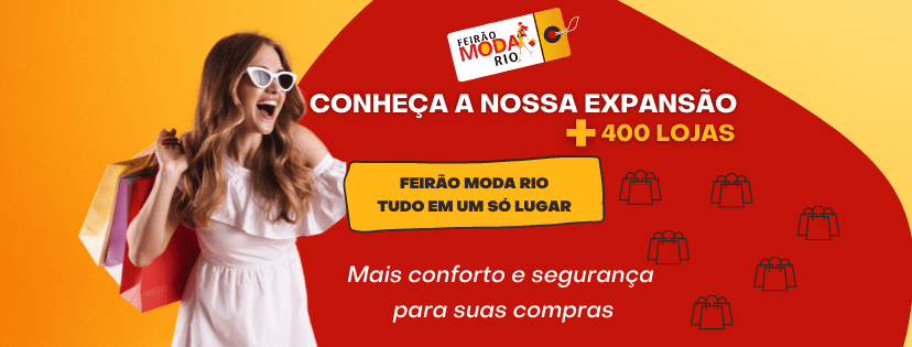 roupas baratas, Feirão Moda Rio - mais de 400 lojas